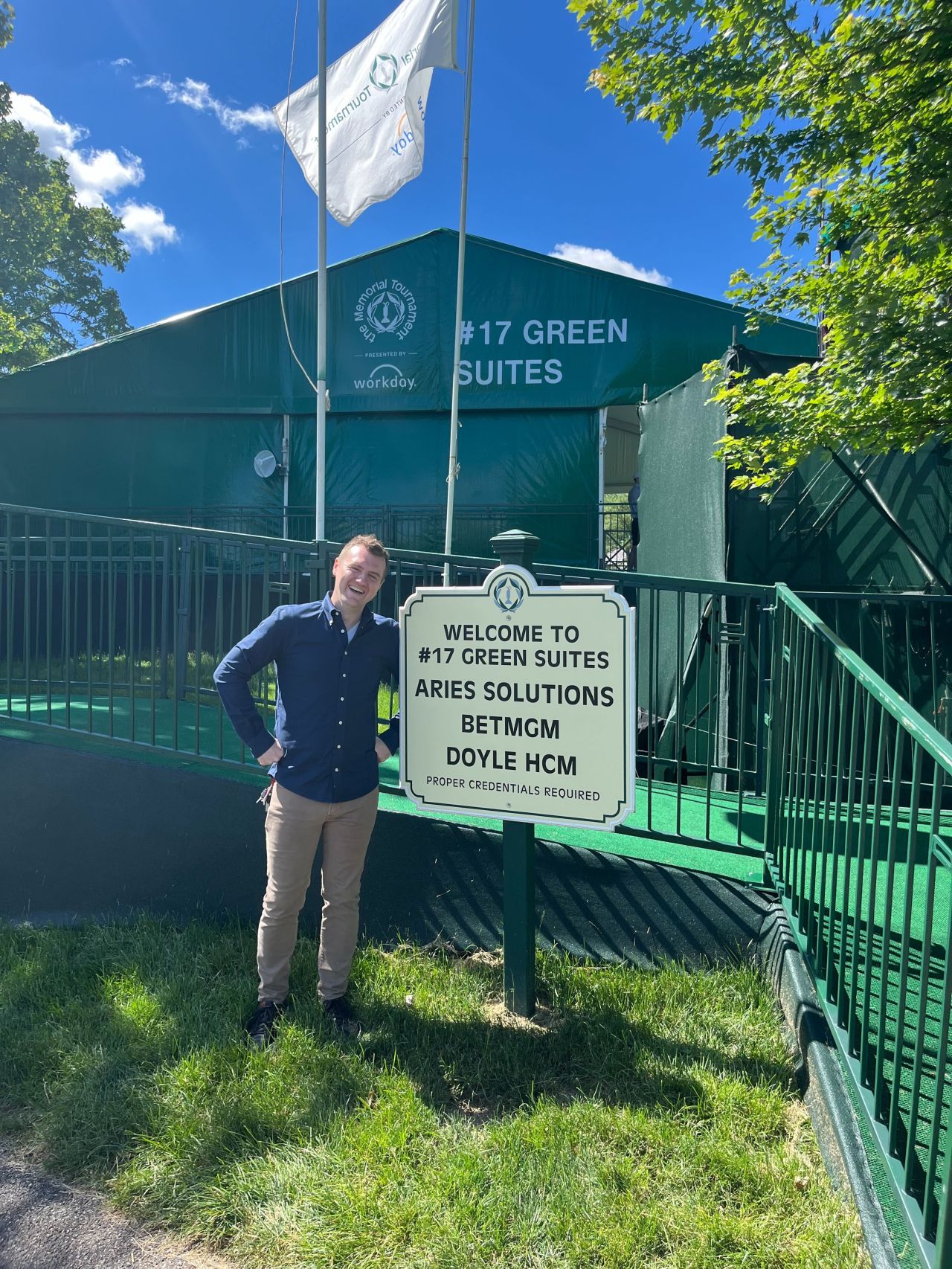 Aries Suite at The Memorial Tournament in Dublin, OH